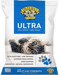 Dr. Elsey's Premium Unscented Cat Litter, Low Dust, Superior Odor Control, 40 lbs