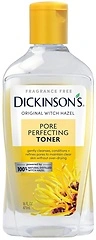 Dickinson's Original Witch Hazel Pore Perfecting Toner, 100% Natural, 16 Ounce