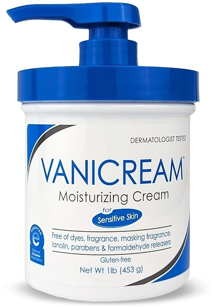 Vanicream Moisturizing Skin Cream with Pump Dispenser, 16 fl oz - Sensitive Skin
