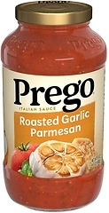 Prego Pasta Sauce, Italian Tomato Sauce with Roasted Garlic & Parmesan, 24 oz