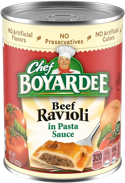 Chef Boyardee Beef Ravioli, 15 oz