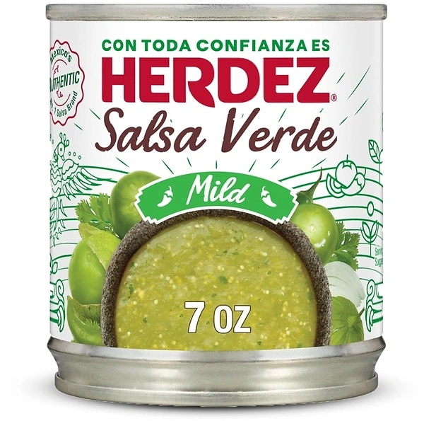 Herdez Salsa Verde, Mild, 7 oz