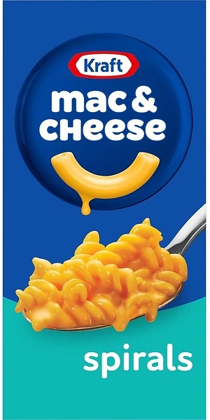 Kraft Spirals Original Macaroni & Cheese Dinner (5.5 oz Box)