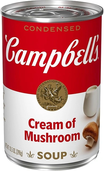 Campbell's Condensed Cream of Mushroom Soup, 10.5 Ounce Can