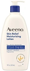 Aveeno Skin Relief Moisturizing Lotion, Soothing Triple Oat & Shea Butter, 18 fl. oz