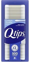 Q-tips Cotton Swabs for Hygiene and Beauty Care, 100% Cotton, 500 Count
