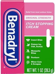 Benadryl Original Strength Anti-Itch Cream, Bug Bite Relief, 1 oz