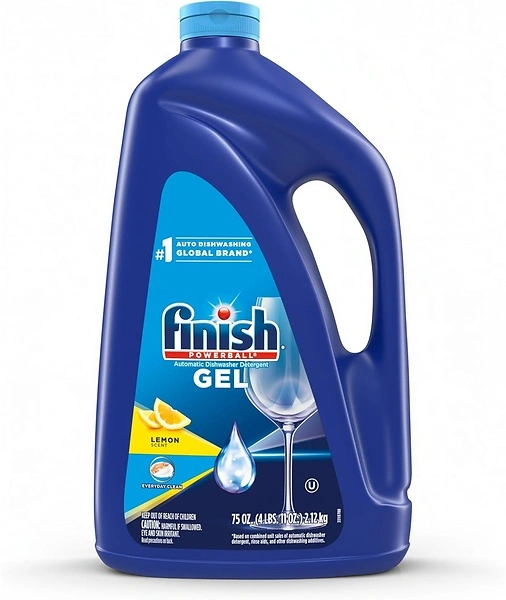 Finish Scent Liquid Gel, Lemon, 75 Ounce