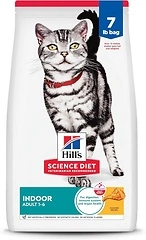Hill's Science Diet Indoor Adult 1 - 6 Dry Cat Food, Chicken Recipe, 7 lb Bag