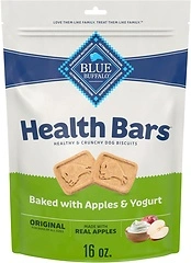Blue Buffalo Health Bars Crunchy Dog Biscuits, Apples & Yogurt, 16-oz Bag