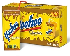 Yoo-hoo Chocolate Drink, 6.5 fl oz boxes, 32 pack