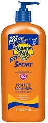 Banana Boat Sport Ultra SPF 50 Sunscreen Lotion, Oxybenzone Free, Family Size, 12oz