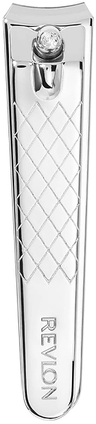 Revlon Mini Nail Clipper, Curved Blade for Trimming, Easy to Use