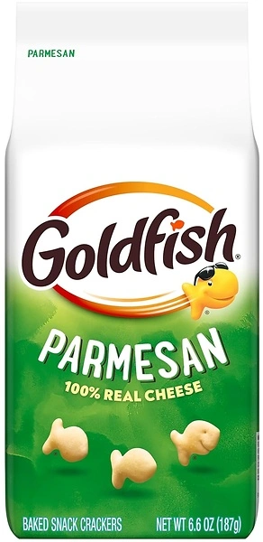 PEPPERIDGE FARM Parmesan Crackers, Snack Crackers, 6.6 oz bag