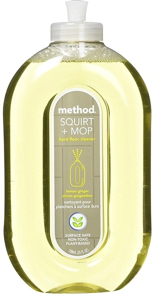 Method 25OZ Lemon Ginger Floor Cleaner, 25 Fl Oz