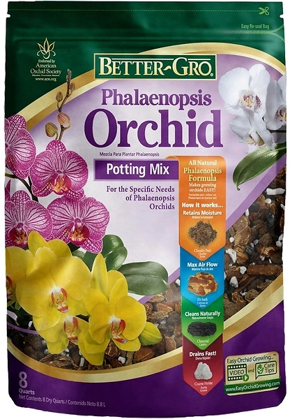 Sun Bulb 5011 Better-Gro Phalaenopsis Mix, 8 Quarts