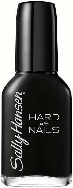 Sally Hansen Hard as Nails Color, Black Heart, 0.45 Fluid Ounce