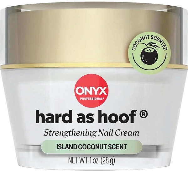 Hard As Hoof Nail Strengthening Cream, Coconut Scent, 1 oz