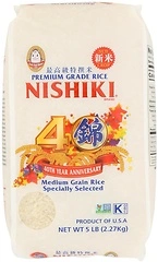 Nishiki Medium Grain Rice, 80 Ounce