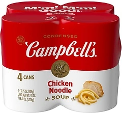 Campbell's Condensed Chicken Noodle Soup, 10.75 Ounce Can (Pack of 4)