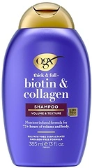 OGX Thick & Full + Biotin Volumizing Shampoo, Vitamin B7, 13 fl. oz