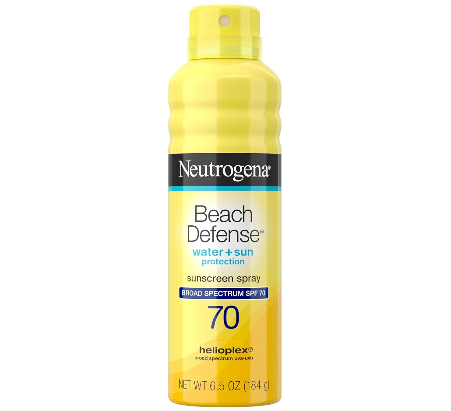 Neutrogena Beach Defense SPF 70 Spray Sunscreen, Fast Absorbing, 6.5 oz