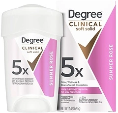 Degree Women Clinical Antiperspirant Deodorant, Summer Strength, 1.7 oz