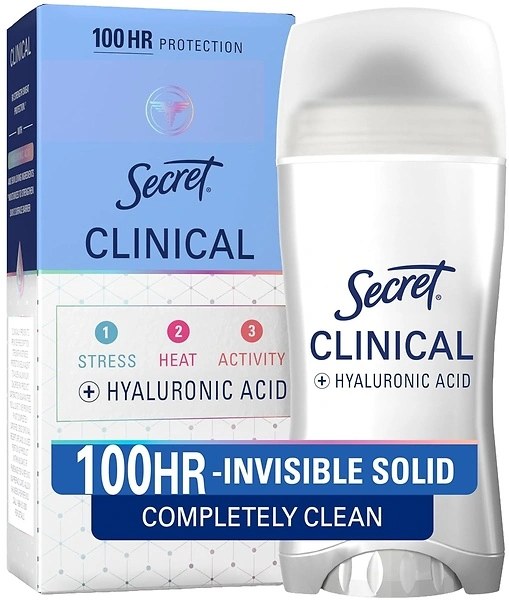Secret Clinical Strength Antiperspirant Deodorant for Women, 2.6 oz, 72hr Protection