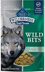 Blue Buffalo Wilderness Wild Bits Soft & Chewy Dog Treats, Grain-Free, Duck, 4 oz.