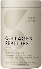 Sports Research Collagen Peptides Powder for Skin, Nails, Bones & Joints