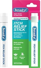 Benadryl Extra Strength Itch Relief Stick, Topical Analgesic, 0.47 fl. oz