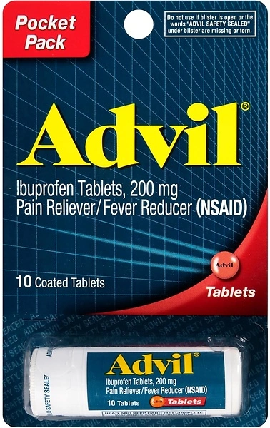 Advil Sinus Congestion and Pain Relief, Ibuprofen and Phenylephrine - 10 Tablets