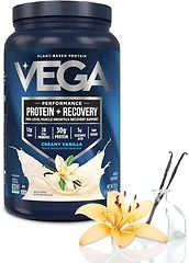 Vega Premium Sport Protein Powder, Vanilla, Plant-Based, NSF Certified, 29.2 oz