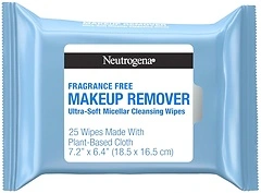 Neutrogena Fragrance-Free Makeup Remover Wipes, 25 ct, Gently Cleanses