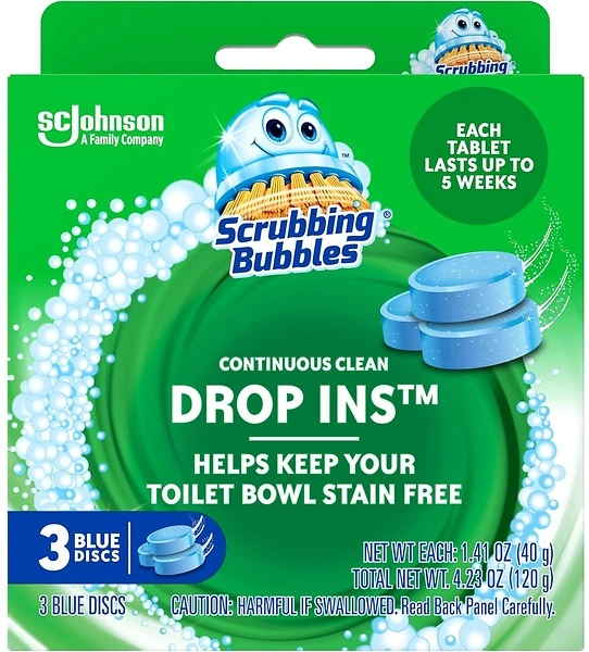 Scrubbing Bubbles Toilet Tablets, 3 Count