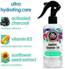 SoCozy Swim Leave In Conditioner Spray for Kids, 8 Fl Oz, Protects & Repairs