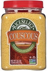 RiceSelect Moroccan-Style Wheat Couscous Pasta, Non-GMO, 26.5-Ounce Jar