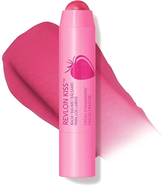 Revlon Kiss Tinted Lip Balm, SPF 20, Fresh Strawberry, 0.09 Oz