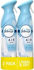 Febreze Air Freshener Spray, Linen & Sky, Odor Eliminator, 8.8 Oz, 2 Count