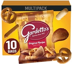 Gardetto's Snack Mix, Original Recipe, Single Serve Bags Multipack, 10 Ct, 17.5 oz