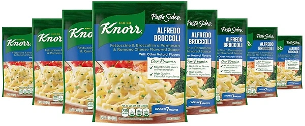 Knorr Pasta Sides Dish, Alfredo Broccoli, 4.5 Ounce, (Pack of 8)