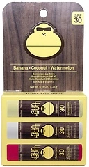 Sun Bum SPF 30 Sunscreen Lip Balm Variety Pack, .15 oz, Vegan, Cruelty Free