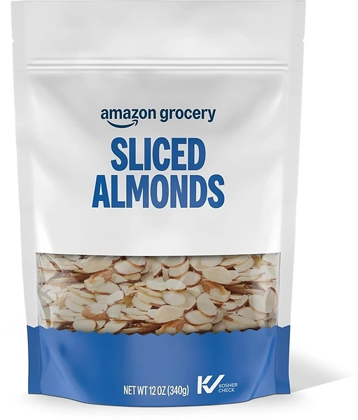 Amazon Brand - Happy Belly Sliced Almonds, 12 ounce