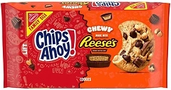CHIPS AHOY! Chewy Chocolate Chip Cookies with Reese's Peanut Butter Cups, 14.25 oz