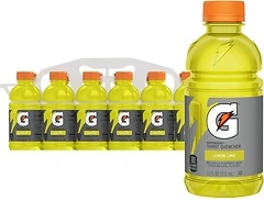 Gatorade Thirst Quencher, Lemon-Lime, 12 Fl Oz (Pack of 12)