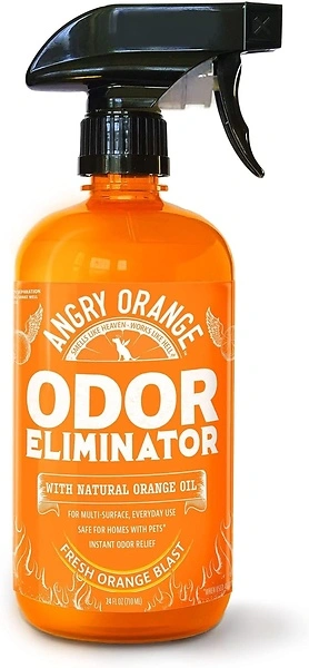 ANGRY ORANGE Pet Odor Eliminator, Citrus Deodorizer, 24 fl oz