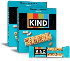 KIND Bars, Almond & Coconut, Healthy Snacks, Gluten Free, 24 Count