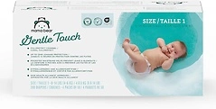 Amazon Brand - Mama Bear Gentle Touch Diapers, Hypoallergenic, Size 1, 196 Count