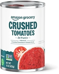 Amazon Fresh Crushed Tomatoes in Puree, 15 Oz