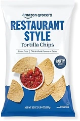 Amazon Fresh, Restaurant Style Tortilla Chips, 20 Ounce